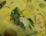 Gambar langkah 4 resipi Masak Lemak Cili Api Pisang Campur Ikan Masin.