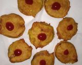 A picture of step 5 of Baingan bhaja.