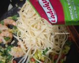 Foto langkah ke 6 dari resep Fettuccine Aglio Olio + Bayam | Ala Rumahan.
