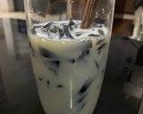 Foto langkah ke 2 dari resep Grass jelly fresh milk (low calorie).