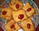 A picture of step 3 of Bread Pakora.