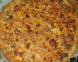 Une image de l'étape 10 de Quiche pommes de terre poulet bacon.