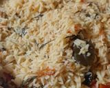 A picture of step 3 of Hyderabadi Mutton tahari.