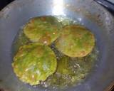 Spinach mutter puri recipe step 6 photo
