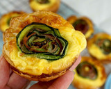 Foto del paso 10 de la receta: Tartaletas de serrano y calabacín en espiral