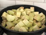 Баклажаны тушеные с овощами