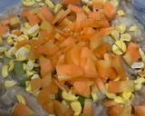 Foto langkah ke 2 dari resep Nugget Ayam Sayur.