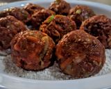 Foto del paso 1 de la receta: ALBÓNDIGAS De Carne de Cordero🐏 y Zanahoria con Salsa Roja..!