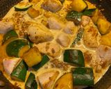 Une image de l'étape 3 de Poulet au curry.