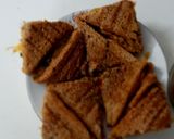 A picture of step 4 of Masala toast.