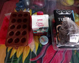 Foto del paso 1 de la receta: Bombones de chocolate relleno de fresas con crema