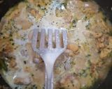 A picture of step 8 of Malai chicken.