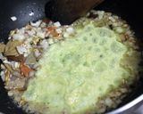A picture of step 4 of Banana Stem Do Pyaza.