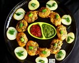 A picture of step 6 of Aloo Methi Pakore.