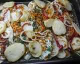 Foto del paso 5 de la receta: Lenguado al horno con verduras
