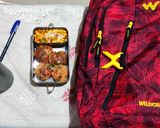 A picture of step 6 of Veggie paneer tikki with corn chat.