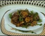 A picture of step 5 of Baby Potatoes Manchurian.