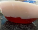 A picture of step 4 of 3 Layer custard trifle.