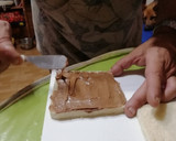 Foto del paso 1 de la receta: Sándwich de crema de cacao, Tentempié saludable