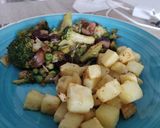 Foto del paso 6 de la receta: Brócoli con salchichas y patata