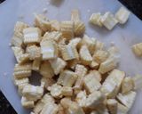 A picture of step 1 of Fried Baby-Corn Bhel.