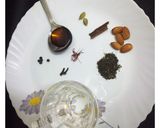 કાશ્મીરી ગ્રીન ટી કાવા રેસીપી સ્ટેપ1ફોટો