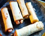 A picture of step 3 of Rolled Sandwich.