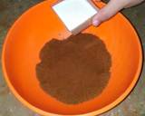 Chocolate candy cake recipe step 2 photo