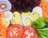 Foto del paso 2 de la receta: 🥗ENSALADA🥗🏖🏕🥗VERANIEGA (1) 🏕🏖🥬🍅🥕🥒🫑🥗