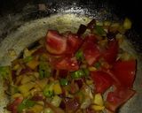 A picture of step 2 of Leftover fried rice.