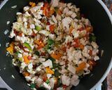 Foto del paso 4 de la receta: Tacos de pollo súper fáciles y livianos