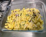 A picture of step 18 of Chicken Marinated with Two Mustards, Potatoes, and Spices.