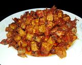 Foto langkah ke 4 dari resep Sambal Cumi Asin Tempe.