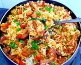รูปขั้นตอนการทำที่ 5 ของ ข้าวอบไก่หม้อดินใบโหระพา