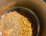 A picture of step 1 of Barely protein paniyaram.
