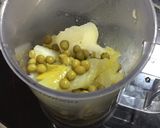 Foto del paso 4 de la receta: Papilla con guisantes y pollo 🥣🍗🥔
