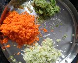 A picture of step 1 of Manchurian.