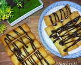 Foto langkah ke 7 dari resep Sari roti goreng isi pisang dan coklat.