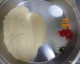 A picture of step 1 of Makai ki dhokli.