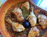 Foto del paso 8 de la receta: Pollo en salsa escabechada agridulce a los aromas de limón negro
