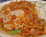 Lecsós karaj 🥩🫑🌶🫑🧄🧅🍅tarhonyával recept fázis 6 fotója