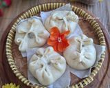 Foto langkah ke 10 dari resep Bakpao (No Mixer) Isi Ayam Kecap.