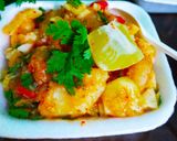 A picture of step 5 of Aloo Chaat.