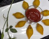 A picture of step 9 of Stuffed Rice Dumpling kabab.