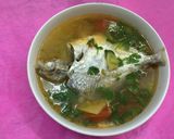 Hình bước làm 4 của món Canh cá liệt nấu thơm cà