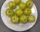 A picture of step 1 of Amla Gatagat.