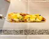 Foto del paso 13 de la receta: Pizza rústica de jamón serrano, patatas y calabacín