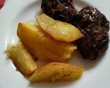 Foto del paso 6 de la receta: Hamburguesa casera de Posta molida y berenjena 🍆 en la freidora de aire
