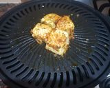 A picture of step 1 of Paneer tikka popsicles.