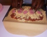 A picture of step 7 of Pizza pie.
